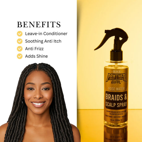 Rosewater Braid and Scalp Spray