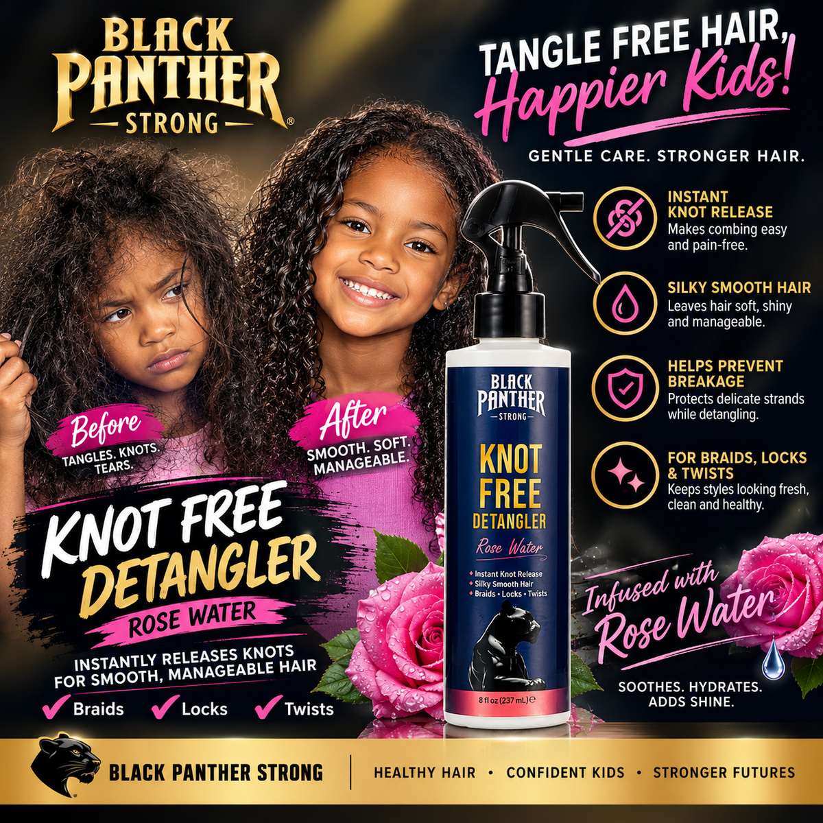 Knot Free Detangler Leave-In Conditioner