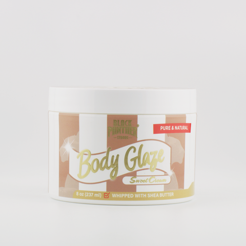 Body Glaze Body Butter Souffle  Hydrating Whipped Body Cream with Shea Butter - Softens Skin and Delivers Healthy-Looking Glow - Sulfate-Free Skin Care