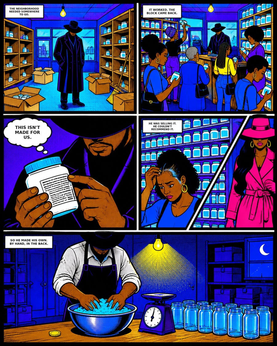 Our origin comic, page two