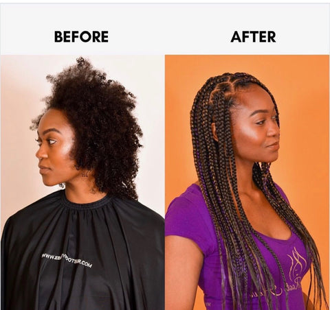 Black Panther Braid Gel Superior. Great for Stitch Braiding.