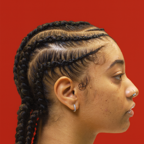 Black Panther Braid Gel Superior. Great for Stitch Braiding.