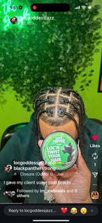 Loc Butter Gel Moisturizing For Locks And Twists 4 oz 4