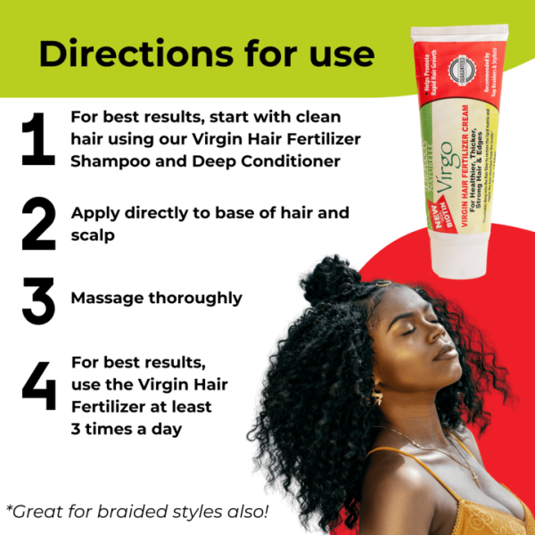 Virgin Hair Fertilizer Strengthen & Style Set